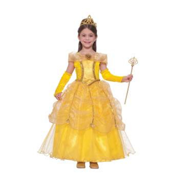 Girl's Golden Princess Child Costume