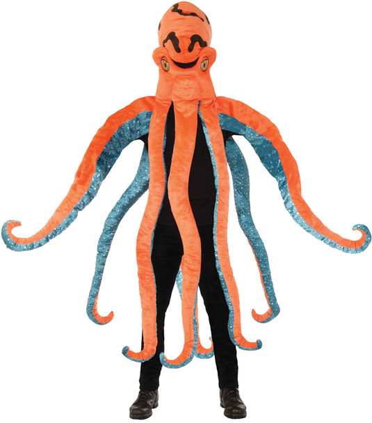 Men's Octopus Mascot Adult Costume