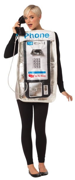 Women's Pay Phone Adult Costume