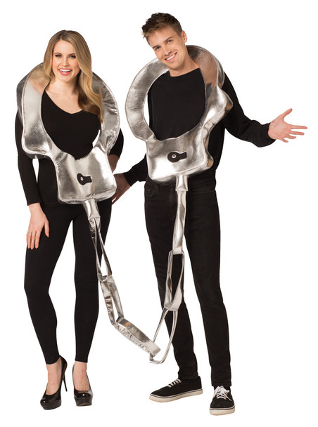 Unisex Handcuffs Couples Adult Costume