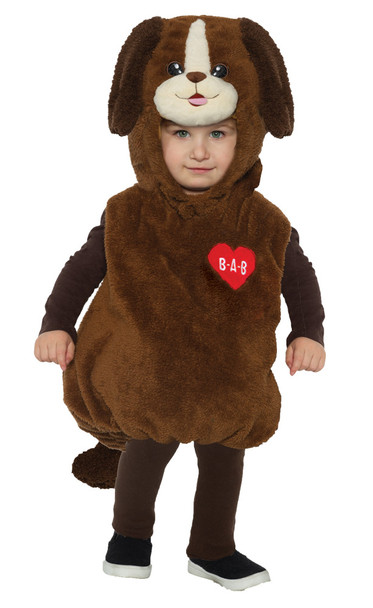 Toddler Build-A-Bear Playful Pup Belly Baby Costume