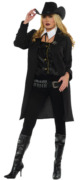 Women's Gunslinger Adult Costume