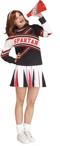 Women's Deluxe Spartan Cheerleader-Saturday Night Live Adult Costume