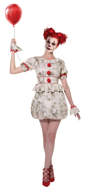 Women's Dancing Clown Adult Costume