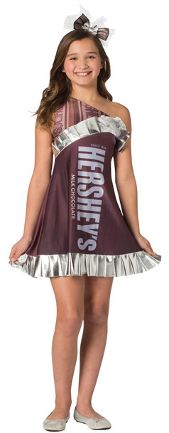 Girl's Hershey's Bar Dress Tween Costume