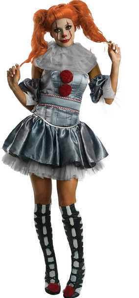 Women's Deluxe Pennywise-It Movie Adult Costume