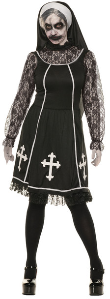 Women's Sister Mary Evil Adult Costume