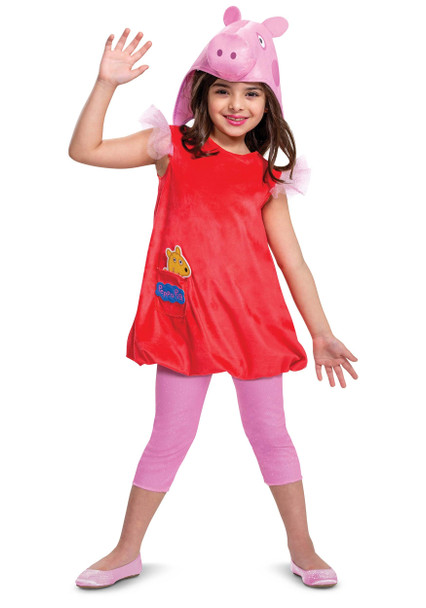 Girl's Peppa Pig Deluxe Child Costume