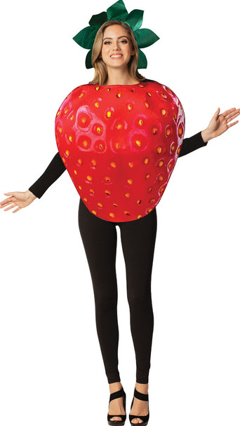 Women's Get Real Strawberry Adult Costume