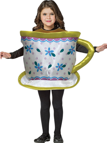 Girl's Tea Cup Child Costume