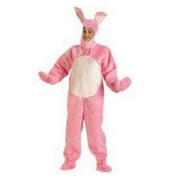 Women's Bunny Suit Pink Adult Costume