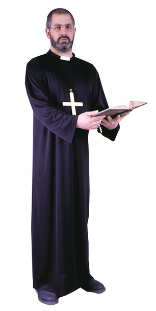 Men's Priest Adult Costume