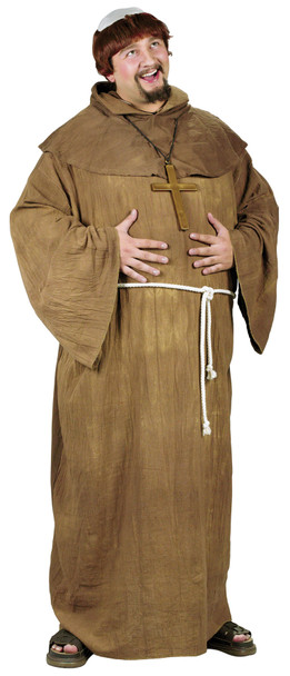 Men's Medieval Monk Adult Costume