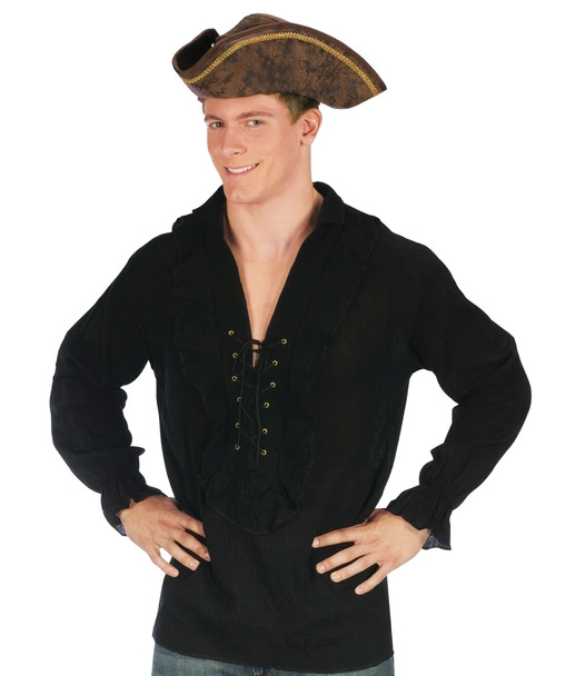 Men's Pirate Shirt Fancy Adult Costume