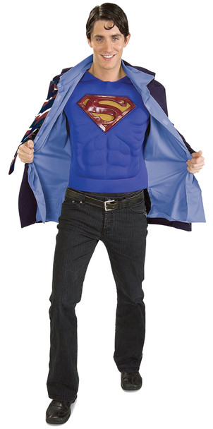 Men's Clark Kent-Superman Adult Costume