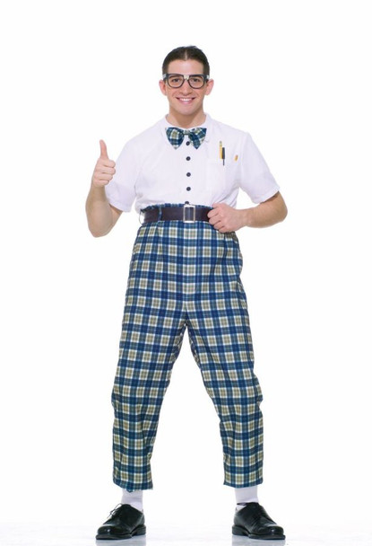 Men's Nerd Adult Costume