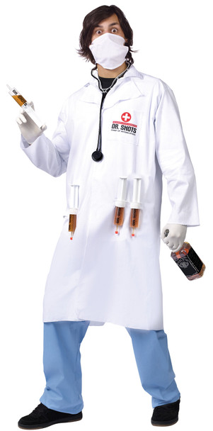 Men's Dr. Shots Adult Costume