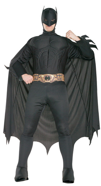 Men's Deluxe Muscle Chest Batman Adult Costume