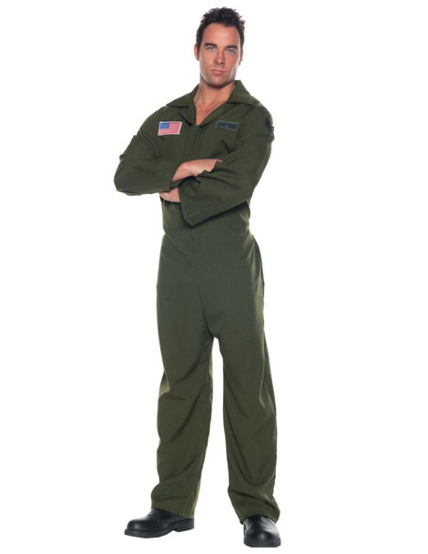 Men's Air Force Jumpsuit Adult Costume