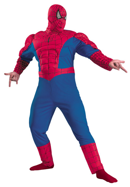 Men's Spider-Man Classic Muscle Adult Costume