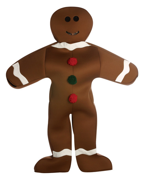 Men's Gingerbread Man Adult Costume