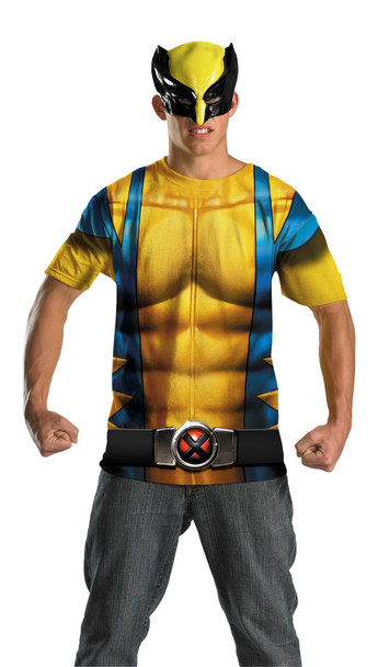 Men's Wolverine Alt No Scars Adult Costume