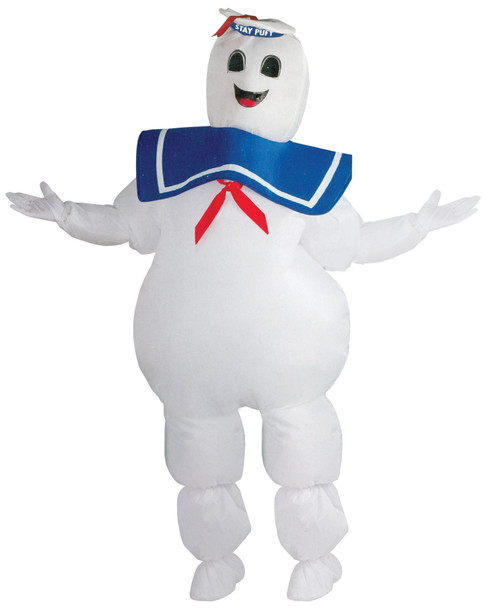 Men's Inflatable Stay Puft Marshmallow Man Adult Costume
