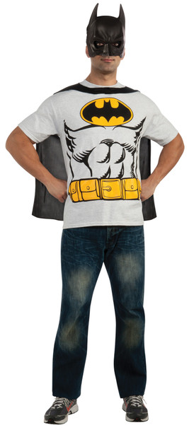 Men's Batman T-Shirt Adult Costume