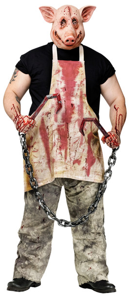 Men's Butcher Pig Adult Costume