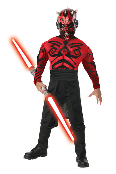 Men's Deluxe Muscle Darth Maul-Star Wars Classic Adult Costume