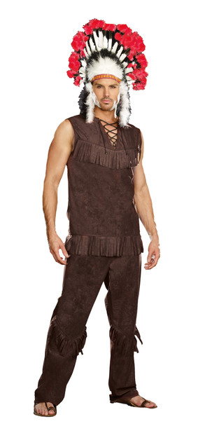 Men's Chief Long Arrow Adult Costume