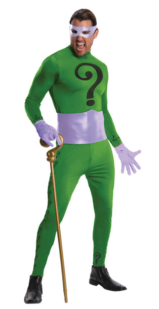 Men's Grand Heritage Riddler-Batman TV Show 1966 Adult Costume