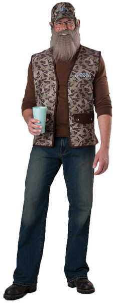 Men's Uncle Si-Duck Dynasty Adult Costume
