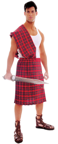 Men's Highland Brave Adult Costume