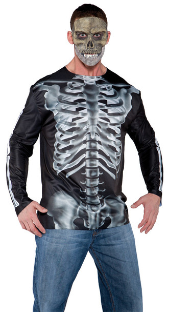 Men's Photo-Real X-Ray Shirt Adult Costume