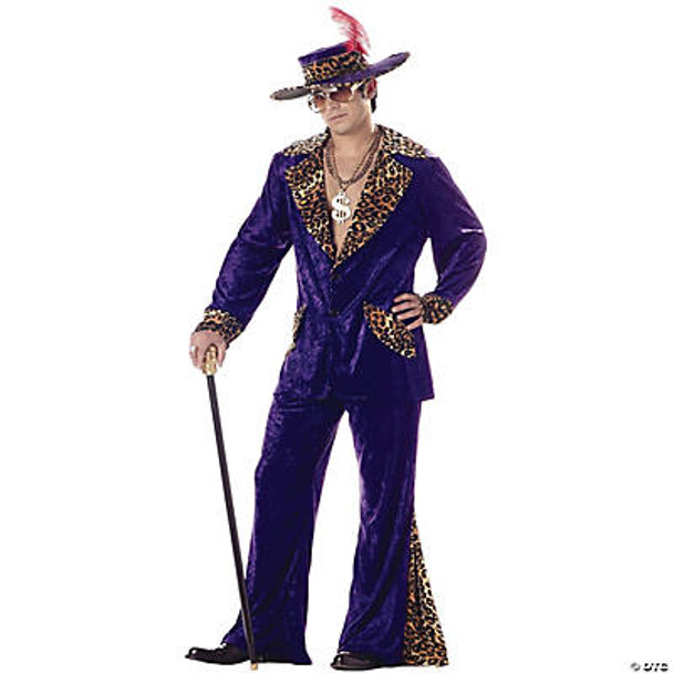 Men's Pimp Adult Costume