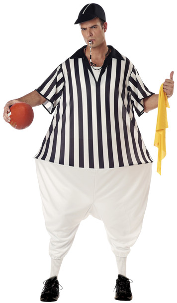 Men's Referee Adult Costume