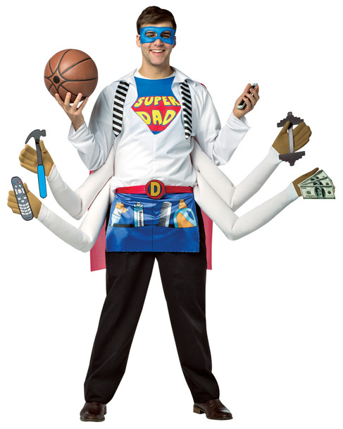 Men's Super Dad Adult Costume
