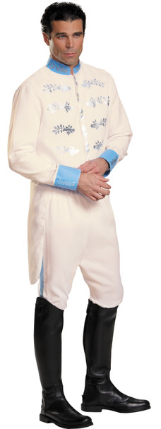 Men's Prince Charming Deluxe-Cinderella Movie Adult Costume