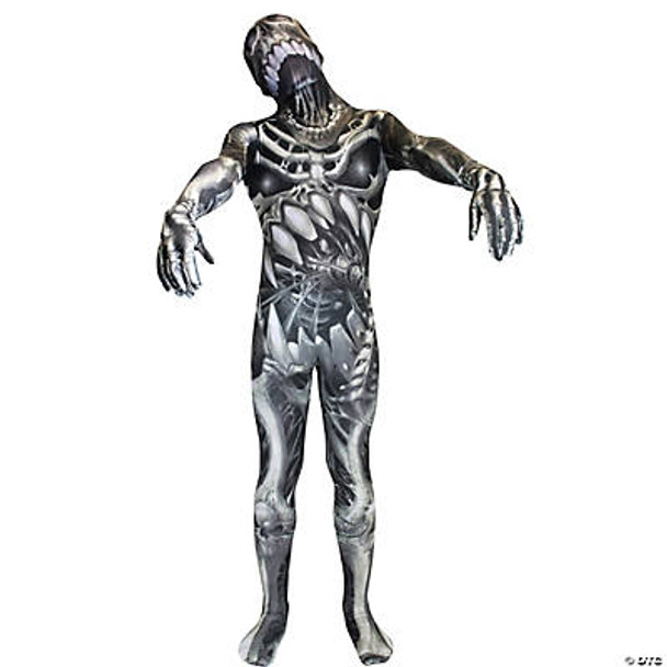 Men's Skull & Bones Morphsuit Adult Costume