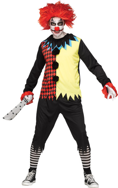 Men's Freakshow Clown Adult Costume