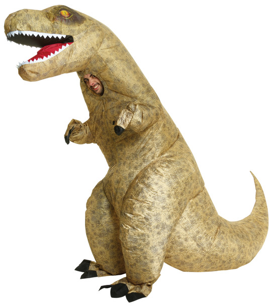 Men's T-Rex Dinosaur Inflatable Adult Costume