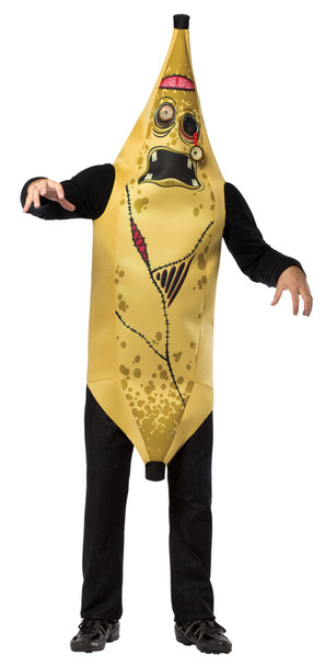 Men's Zombie Banana Adult Costume