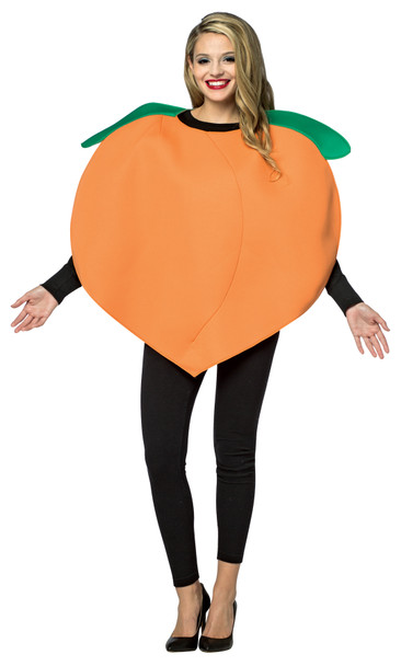 Women's Peach Adult Costume