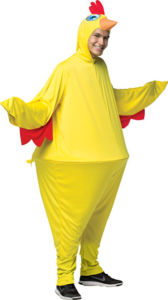 Men's Chicken Hoopster Adult Costume