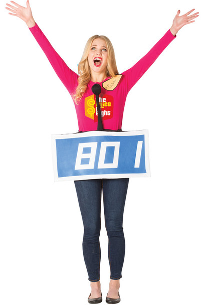 Women's The Price Is Right Row Adult Costume