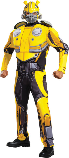 Men's Bumblebee Classic Muscle-Transformers Movie Adult Costume