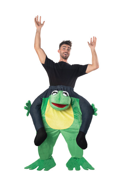 Men's Carry Me Frog Adult Costume