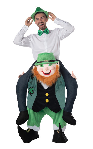 Men's Carry Me Leprechaun Adult Costume