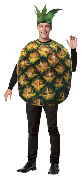 Men's Pineapple Get Real Adult Costume